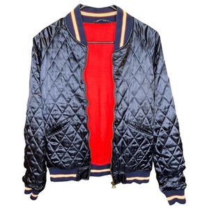 Chevignon Heritage satin bomber jacket